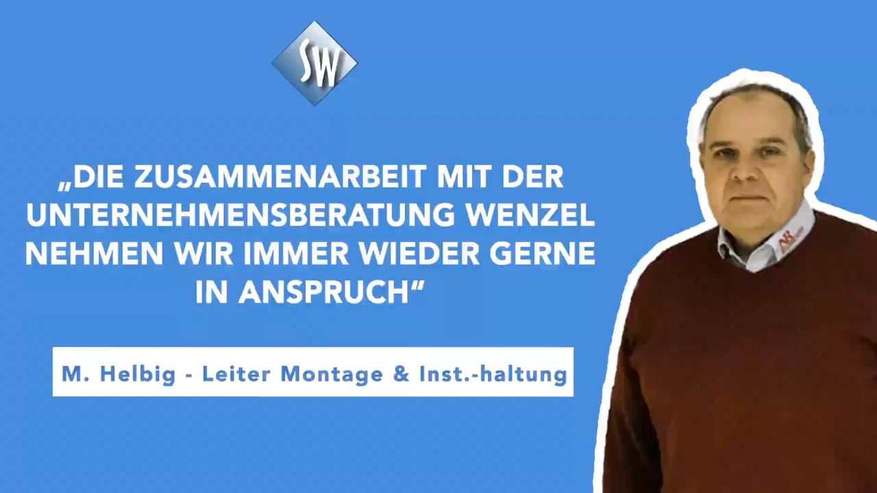 Videovorschau: M. Helbig, Leiter Montage & Instandhaltung